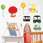 Balloon Airplane Wall Stickers  Ncs0020 - Image 3