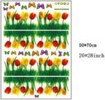 Tulips and butterflies wall decal Ay7121 - Image 3