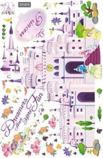 Princess Fantasy Castle Removable Wall Stickers Decals Kids Nursery Decor Art Mural - Image 7