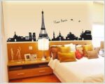 ay935 I LOVE PARIS - wallsticker wall sticker stiker hiasan dinding di Bogoriginal | Tokopedia - Image 5