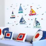 Cortina Wall Sticker (Vinyl, 56 cm x 5 cm x 5 cm, BI-SK7061)