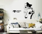 Ay7228 Cartoon Wall Stickers One Piece Hat Dormitory Put Fire Boxing, Ace Porch Bedroom Wall Stickers - Image 2