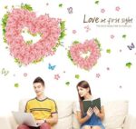 Rose Wall Sticker Home Living Room Decoration Removable Art AY7173 - Image 4