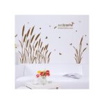 Rural Style Plant Reeds Swaying Wall Decor Home Living Room Bedroom Background Wall Stickers - Image 3
