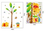 The Pooh Bear Wall Sticker Child Role of Children' S DIY Adhesive Art Poster Picture Removable Wallpaper Baby Room: Ay7044 - Image 7