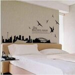 Ay 1912 City Silhouette Wall Stickers For Living Room Bedroom Study Room Home Decor - Beautiful Flight Of Sydney - Image 3
