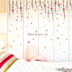 SAMHEZ SK7077 Falling Flower Wall Sticker [50 x 70 cm] - Image 3