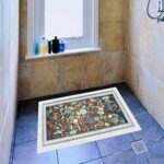 Cobblestone Bathroom Toilet Wall Sticker In 3D Water - Image 4