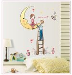 Oren Empower Love, Romance on Their Best Side Wall Sticker size 50x70 ay7066