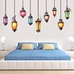 Fashion arab droplight Wall Stickers For Living Room Diy 3d Home Decor JM7342 - Image 11