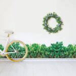 JAAMSO ROYALS Green Grass with White Flower Stickers for Walls of Home, Wall Sticker for Living Room, Wall Stickers for Home, Wall Painting Stickers, Living Room Wall Stickers size (50 CM X 70 CM) sk7152 - Image 5