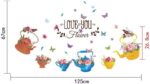 Wall Stickers, Hand Painted Flower Pots for Kids Rooms Children's Room Bedroom Bathroom Kitchen Window Home Decor Art Decal size 50x70 sk7105 - Image 7