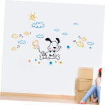 StickerShopee Happy Dog in Air - Wall Stickers  size 50x70 ay7083 - Image 2