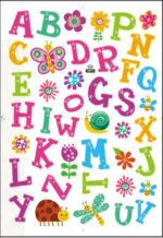 Ampire 150 cm Wall Stickers Colourful Alphabets for Kids Room Decor Self Adhesive Sticker  (Pack of 1) - Image 2