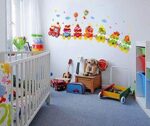 Ice Cream Train Cartoon Wall Sticker Home Decal Home Decoration Wallpaper Kids Rooms Wall - Image 2