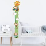 HM74011 Height Chart for Kids, Kids Height Growth Chart, Baby Growth Chart, Ruler Wall Decor for Kids, Baby Height Growth Chart Wall, for Bedroom Nursery - Image 3