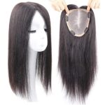 Clips in Human Hair Topper Volume Extension for Women hefrnbdaf-1