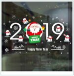 XH6250 Window Glass Wall Stickers Christmas - Image 3