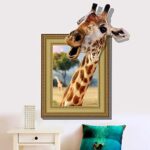 3D GIRAFFE   WALL STICKER - Image 4
