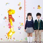 Sk9045 Cartoon Giraffe Wall Sticker - Image 3