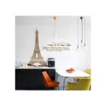 Rainbow Wall-stickers Wall Decor Removable Decal Sticker - Paris Eiffel Towe rJM7092 - Image 3