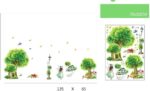 Lampadaire Chat Rural Sticker Mural Beau Sticker Mural Papier Peint Mural pour Toute Chambre ou Salon size 50x70 xls7082 - Image 4