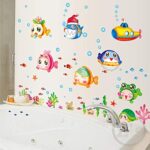 Wall Stickers for Shower Tile Stickers in The Bathroom for Children Kids Baby Bath size 50x70 am7057 - Image 3