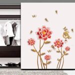 Flower Butterfly SK9271 -Wallsticker Wallstiker - Image 4