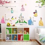 Princess Girl Castle DIY Removable Art Vinyl Wall Stickers Model DF5102 - Image 4