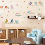 Bird_in_My_House_ Adhesive Peel & Stick Vinyl Wall Sticker for All Room size (50X70) xls7160 - Image 2