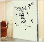 JAAMSO ROYALS 'Warm and Fun Modern Birdcage' Wall Sticker (50 cm X 70 cm) (SK7055) - Image 5