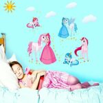 NC5070-1  Princess Kids Decorative Wall Stickers J_EGOY (Multicolour) - Image 3