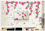 BIG BOOM® Flower Pattern Family Home Removable Wall Sticker Mural Decor size 70x50cm dlx513 - Image 5
