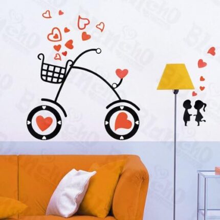 [Romantic Couple] Decorative Wall Stickers Appliques Decals Wall Decor Home Decor