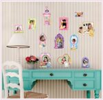 Ay9086 Princess Photo Frame Wall Sticker - Image 3