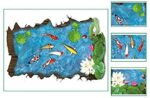 Ready Wall Stiker 60X90 Xh9219 Fish Lotus Pool Walstiker Wallsticker -Berkualitas - Image 8