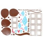 Ay868 Ketsicart Balloon Pattern PVC Household Accessary Self Adhesive Wall Sticker Window Film 60 x 90cm