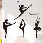 Wall Sticker Ballet Steps Living Room Bedroom Music Classroom Dance Training Decoration - Image 7