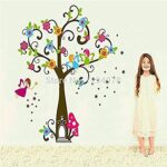 Tree Very Cute Peel Scroll Tinkle Fairy Girl DIY Removable Wall Stickers Parlor Kids Bedroom Home Decor Mural Decal JM7158 - Image 4