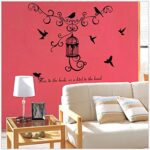 JAAMSO ROYALS 'Warm and Fun Modern Birdcage' Wall Sticker (50 cm X 70 cm) (SK7055) - Image 4