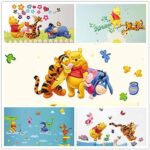 The Pooh Bear Wall Sticker Child Role of Children' S DIY Adhesive Art Poster Picture Removable Wallpaper Baby Room: Ay7044 - Image 5