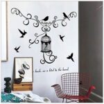 JAAMSO ROYALS 'Warm and Fun Modern Birdcage' Wall Sticker (50 cm X 70 cm) (SK7055) - Image 2