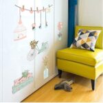 Sk7159 Now Cartoon Flower Balloon Car Pattern Wall Sticker Bedroom Wardrobe Art Background Decal Wall Decor Muraux - Image 4