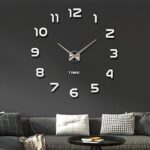 Wall Clocks 3D Clock Acrylic Mirror - Image 2