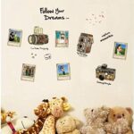 JM8246 Retro Camera & Photo Frames Wallsticker Stiker Dinding 50X70 - Image 6