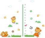 HEIGHT Measurement Bears – Wall Sticker Am 9131 - Image 2