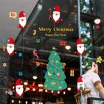 SK9230 Christmas Catoon Wall Sticker Removable for Christmas Party Room Decoration - Image 3