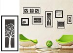 Who's Store Wall Sticker Wall Sticker Wall Mural Stickers Stylish Monochrome Monotone Black North 欧風 60*90 cm - Image 3