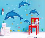 AY7177 MEDIUM DOLPHIN WALLSTICKER - Image 2