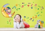 Peninsula Liangpin DIY Seamless Wall Sticker-Moon Girl AY7117 - Image 3